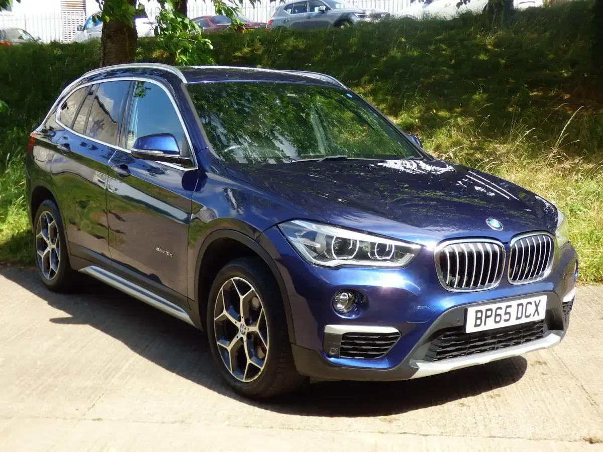 Used BMW X1 xLine 2015 Blue SUV