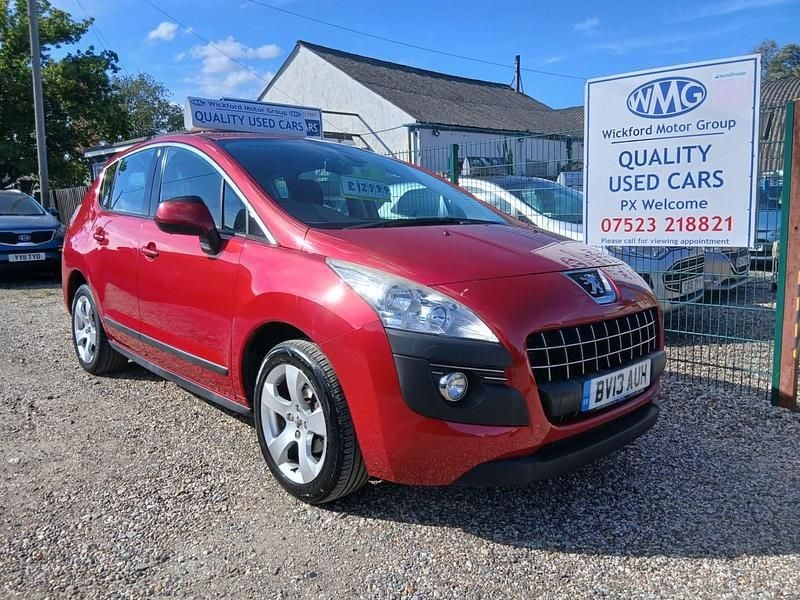 Red Used 2013 Peugeot 3008 Active Hatchback | £2,995 (Fair price) - Image 1/4