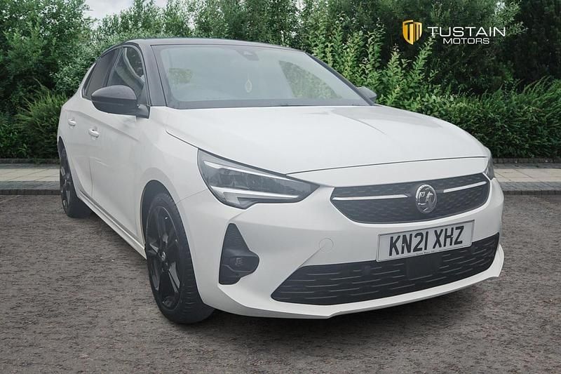 Used Vauxhall Corsa SRi 100 HP (73 kW) 2021 White Hatchback