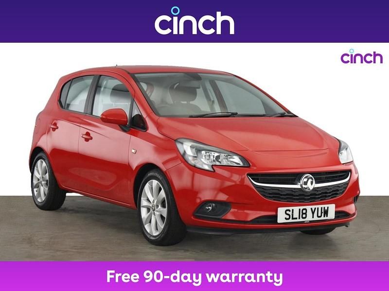 Red Used 2018 Vauxhall Corsa Hatchback | £8,649 (A bit pricey) - Image 1/3
