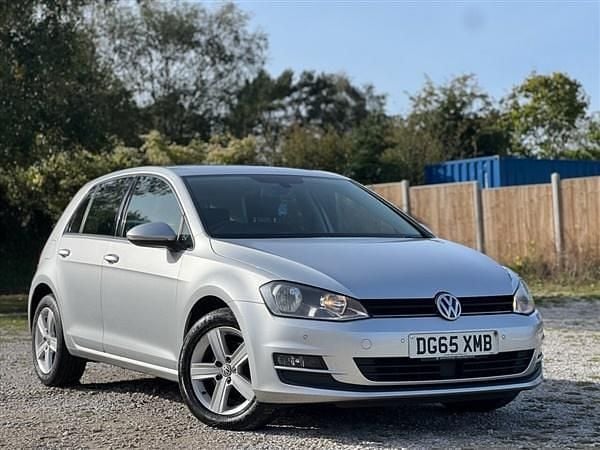 Silver Used 2015 VW Golf VII Match Hatchback | £4,995 (Fair price) - Image 1/4