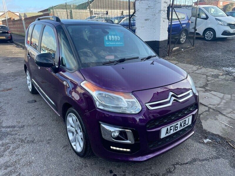 Mauve/purple Used 2016 Citroën C3 Picasso Platinum MPV | £4,995 (Fair price) - Image 1/4