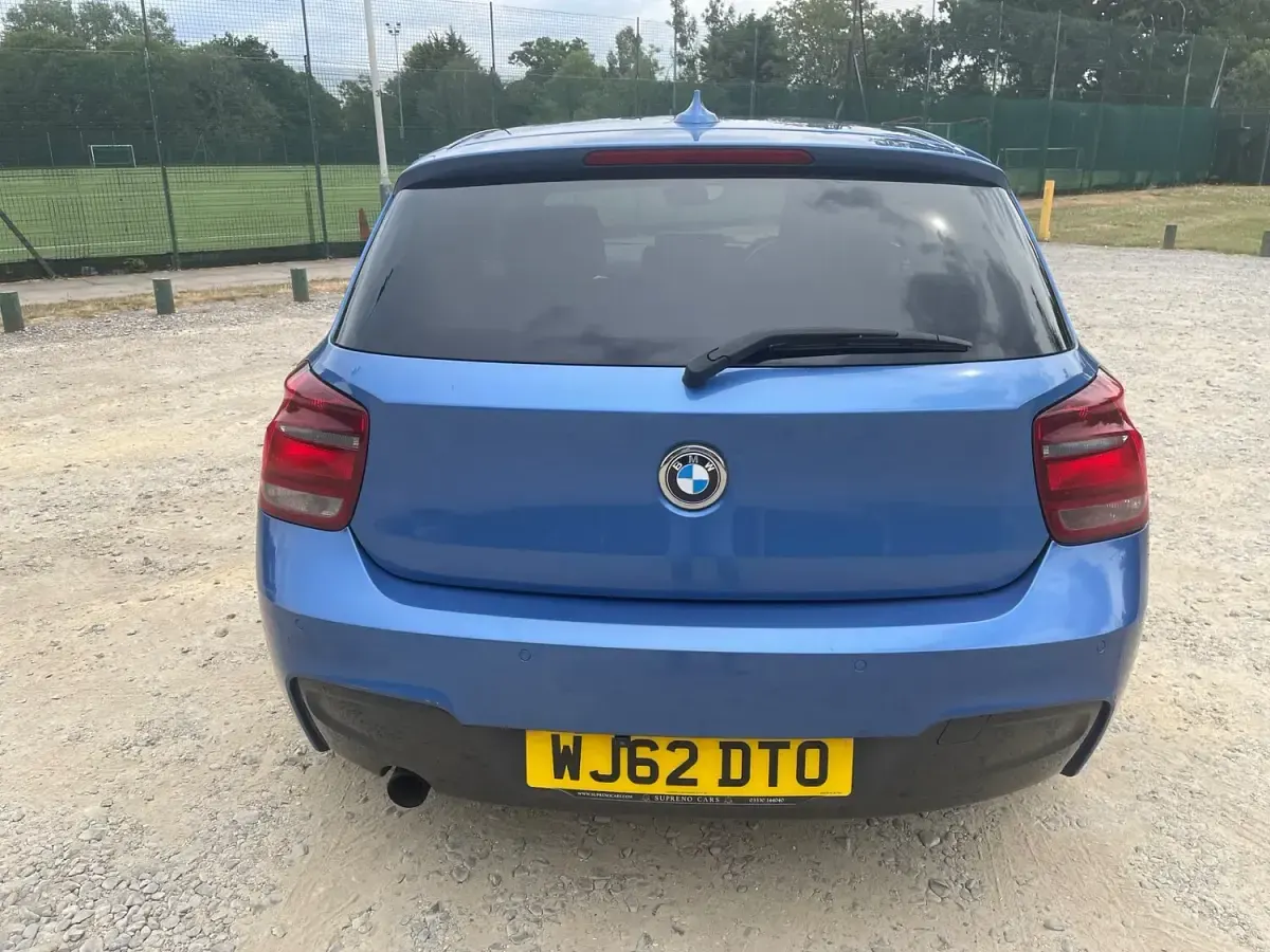 Used BMW 116 M Sport 2012 Blue Hatchback
