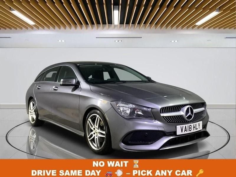 Grey Used 2018 Mercedes CLA180 Shooting Brake AMG line Estate | £11,049 (Fair price) - Image 1/4