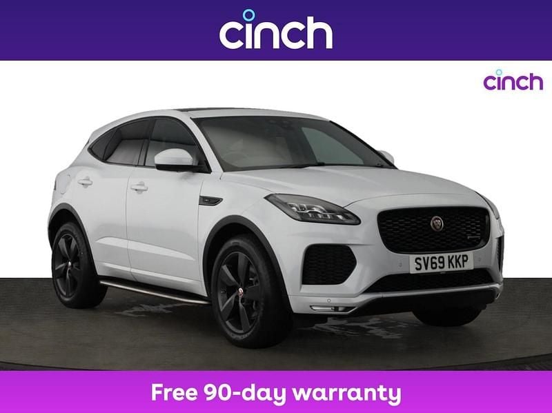 White Used 2019 Jaguar E-Pace Chequered Flag SUV | £20,549 (Fair price) - Image 1/3
