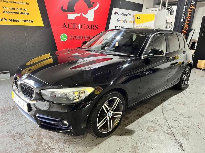 Black Used 2016 BMW 118 Sport Line Hatchback | £5,990 (Fair price) - Image 1/3