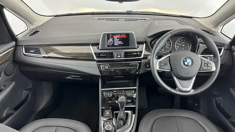 Used BMW 218 Active Tourer Luxury Line 134 HP (98 kW) 2015 Silver MPV