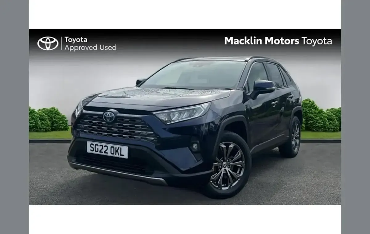 Used Toyota RAV4 Hybrid Design 214 HP (157 kW) 2022 Blue SUV