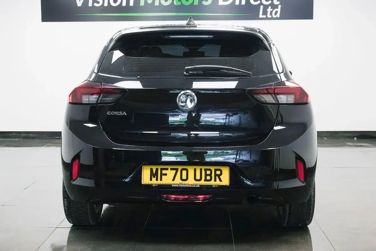 Used Vauxhall Corsa S 102 HP (75 kW) 2020 Black Hatchback