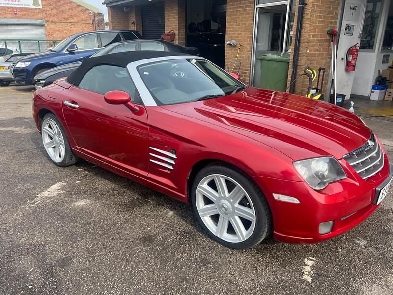 Used Chrysler Crossfire 2005 Red Cabriolet