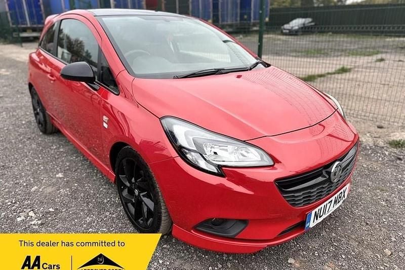 Red Used 2017 Vauxhall Corsa Edition Hatchback | £5,195 (Good price) - Image 1/1
