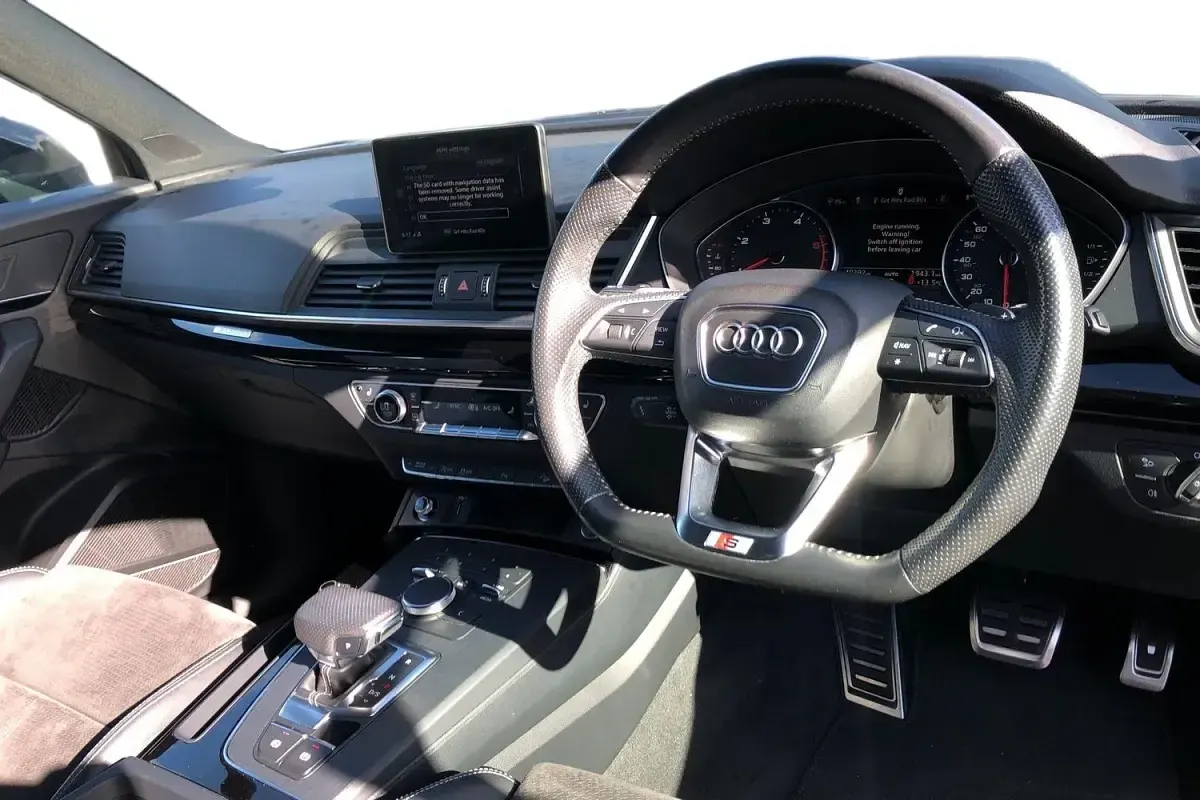 Used Audi Q5 Black Edition 2018 Blue SUV
