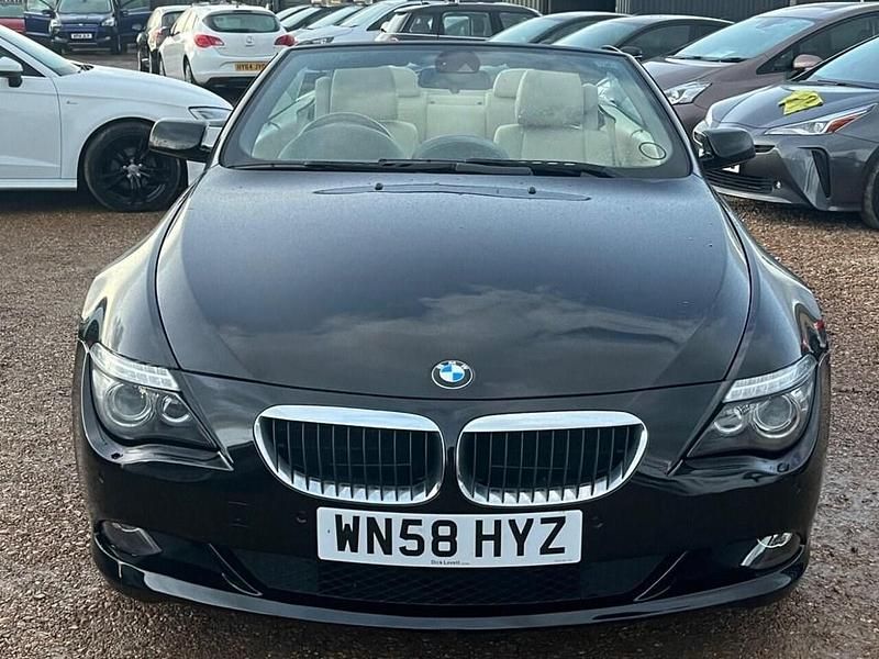 Used BMW 635 Cabriolet Sport Line 2008 Black Cabriolet
