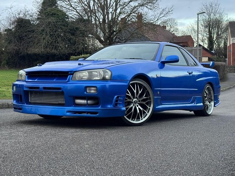 Used Nissan Skyline 1998 Blue Coupe