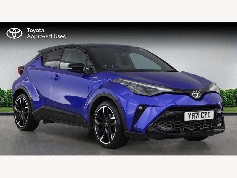 Blue Used 2021 Toyota C-HR+ Sport SUV | £19,250 - Image 1/4