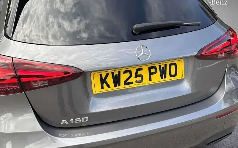 Used Mercedes A180 AMG line 136 HP (100 kW) 2025 Grey Hatchback