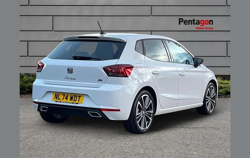 Used Seat Ibiza 113 HP (83 kW) 2024 White Hatchback