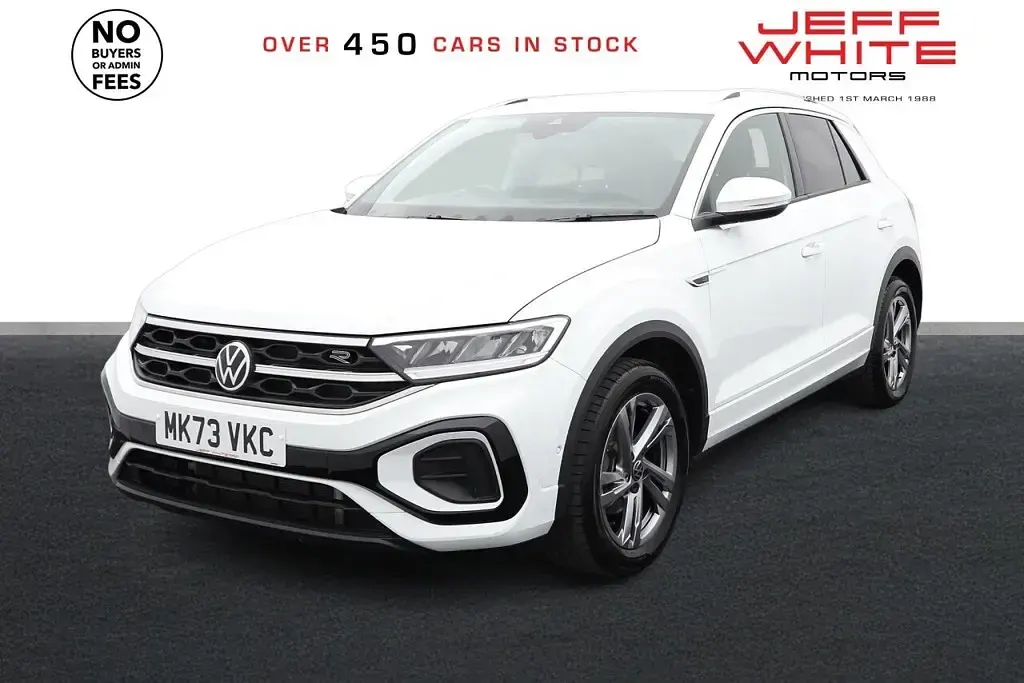 Used VW T-Roc R-line 150 HP (110 kW) 2024 White SUV