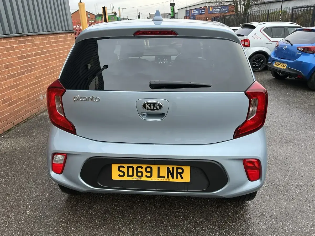 Used Kia Picanto 66 HP (48 kW) 2019 Blue Hatchback