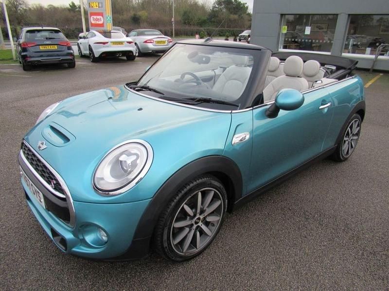 Turquoise Used 2017 Mini Cooper S Cabriolet Cabriolet | £9,995 (Good price) - Image 1/4