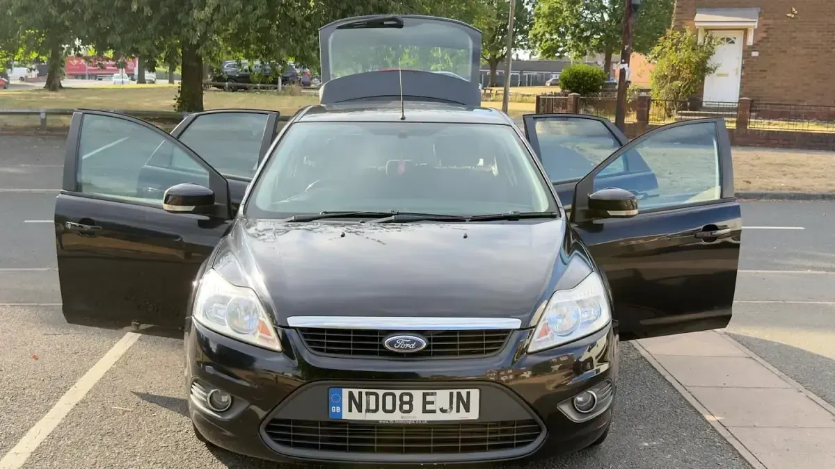 Used Ford Focus Style 110 HP (80 kW) 2008 Black Hatchback