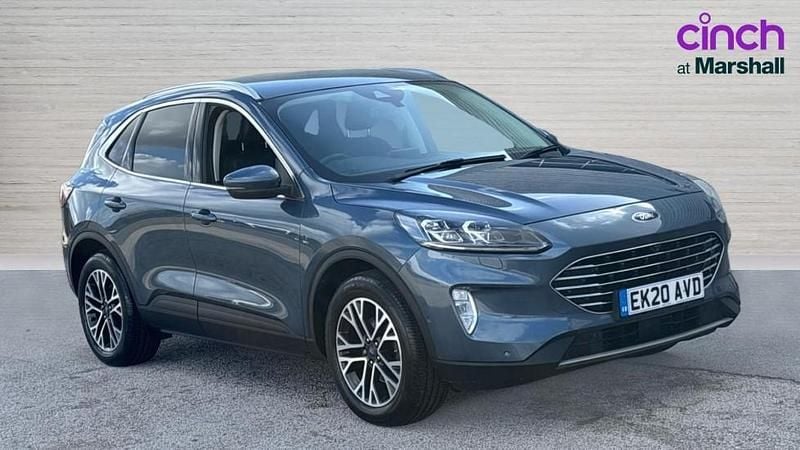 Used Ford Kuga Titanium 120 HP (88 kW) 2020 Blue SUV