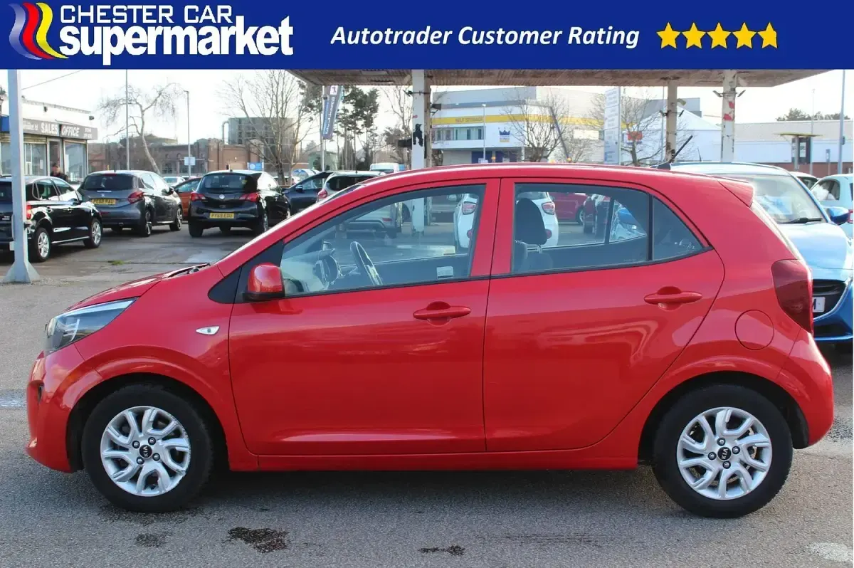 Used Kia Picanto 83 HP (61 kW) 2018 Red Hatchback