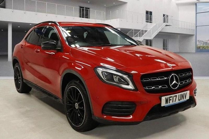 Used Mercedes GLA250 AMG line 211 HP (155 kW) 2017 Red SUV