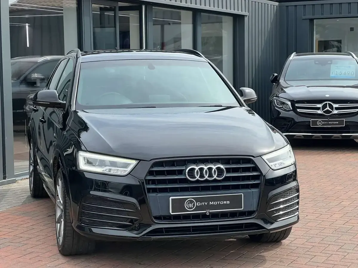 Used Audi Q3 S-Line 150 HP (110 kW) 2015 Black SUV