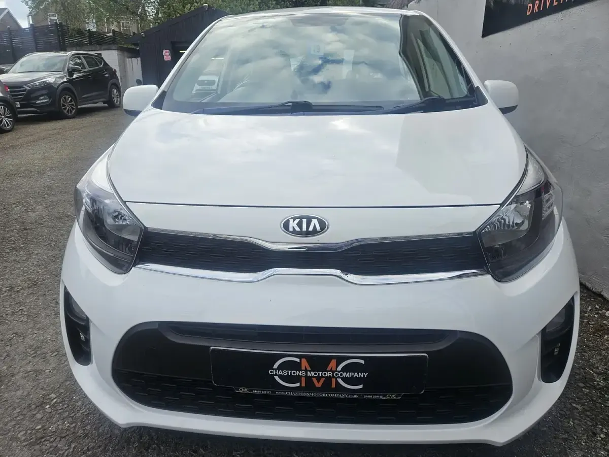 Used Kia Picanto 84 HP (61 kW) 2019 White Hatchback