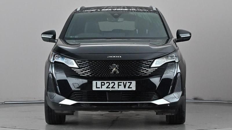 Black Used 2022 Peugeot 3008 GT SUV | £19,999 (Fair price) - Image 1/4