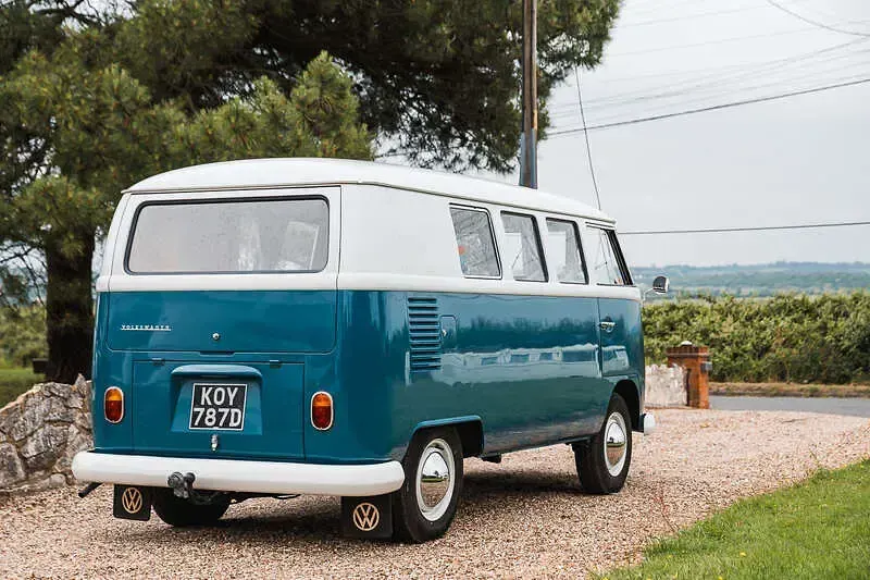 Used VW T1 1966 Sea blue and cumulous white Van