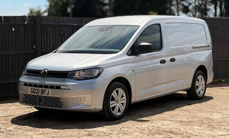 Silver Used 2021 VW Caddy Maxi MPV | £12,995 (Good price) - Image 1/4