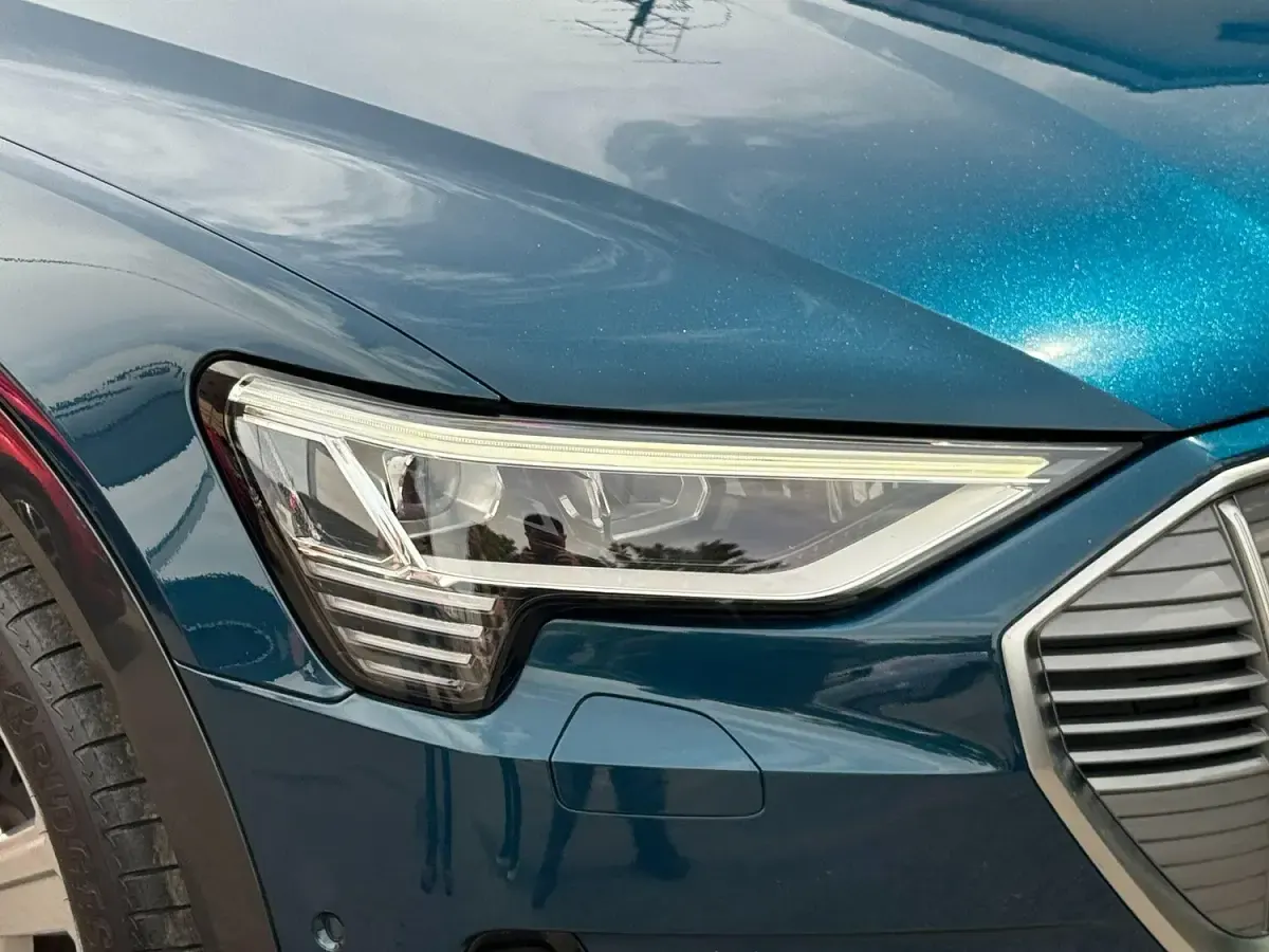Used Audi e-tron Comfort 300 kW (408 HP) 2019 Blue SUV