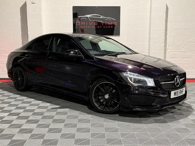Mauve/purple Used 2015 Mercedes CLA220 AMG Sedan | £7,995 (Fair price) - Image 1/4
