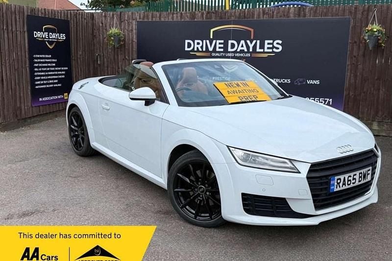 Used Audi TT Roadster Sport 2015 White Cabriolet