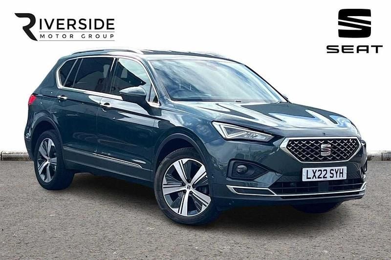 Green Used 2022 Seat Tarraco XCELLENCE SUV | £22,390 (Fair price) - Image 1/4