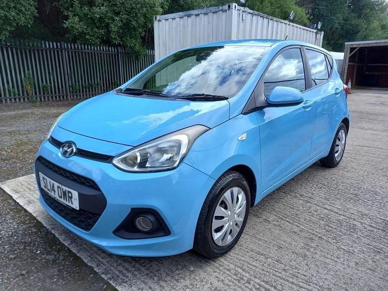 Blue Used 2014 Hyundai i10 SE Hatchback | £4,995 (A bit pricey) - Image 1/4