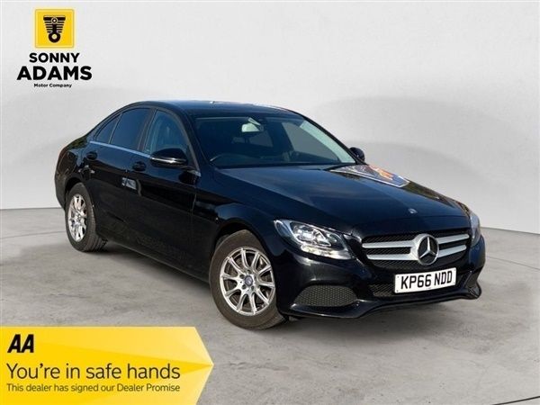 Black Used 2016 Mercedes C220 SE Sedan | £7,990 (Good price) - Image 1/1