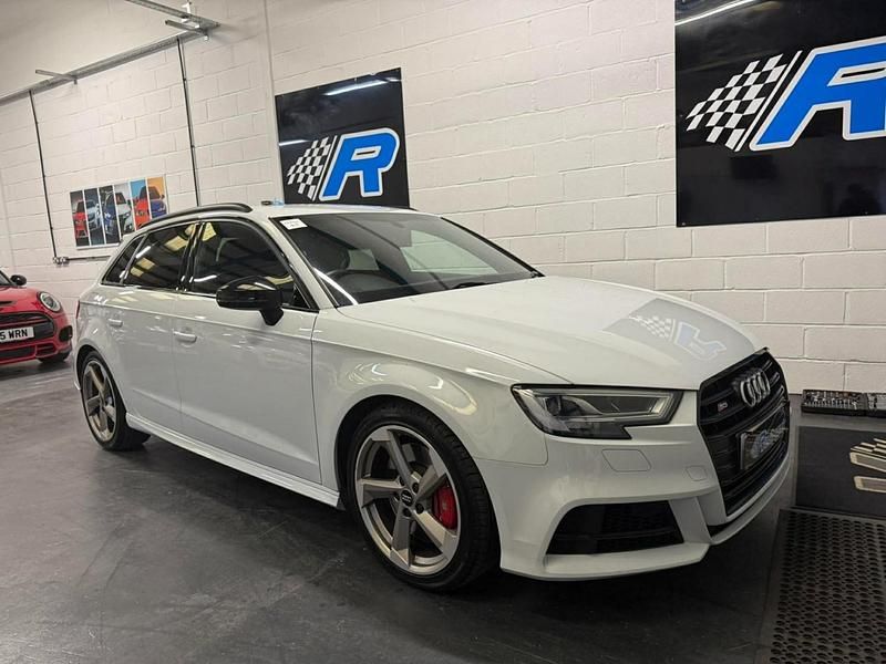Used Audi S3 Sportback Black Edition 2017 White Hatchback