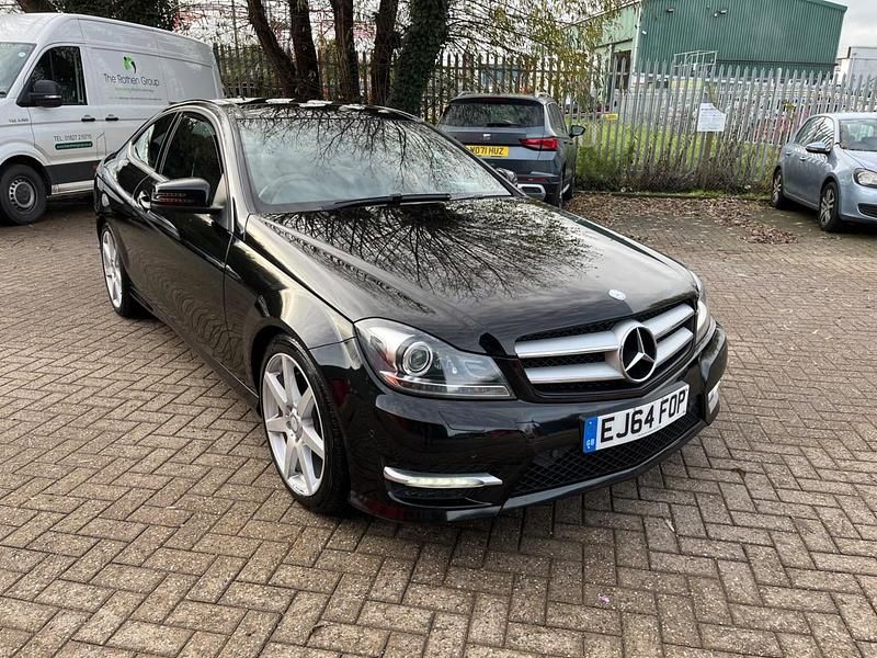 Black Used 2015 Mercedes C250 Sport Edition Coupe | £9,250 (Super price) - Image 1/2