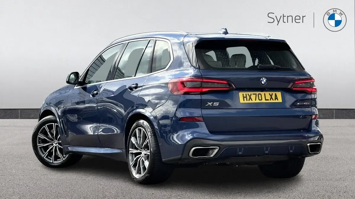 Used BMW X5 M Sport 394 HP (289 kW) 2020 Blue SUV