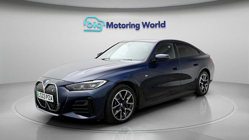 Used BMW i4 M Sport 250 kW (340 HP) 2023 Blue Sedan