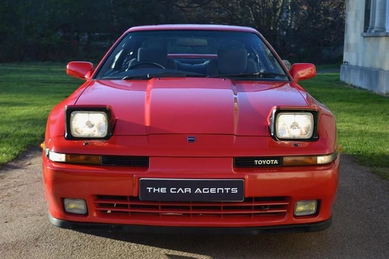 Used Toyota Supra 200 HP (147 kW) 1990 Red Coupe