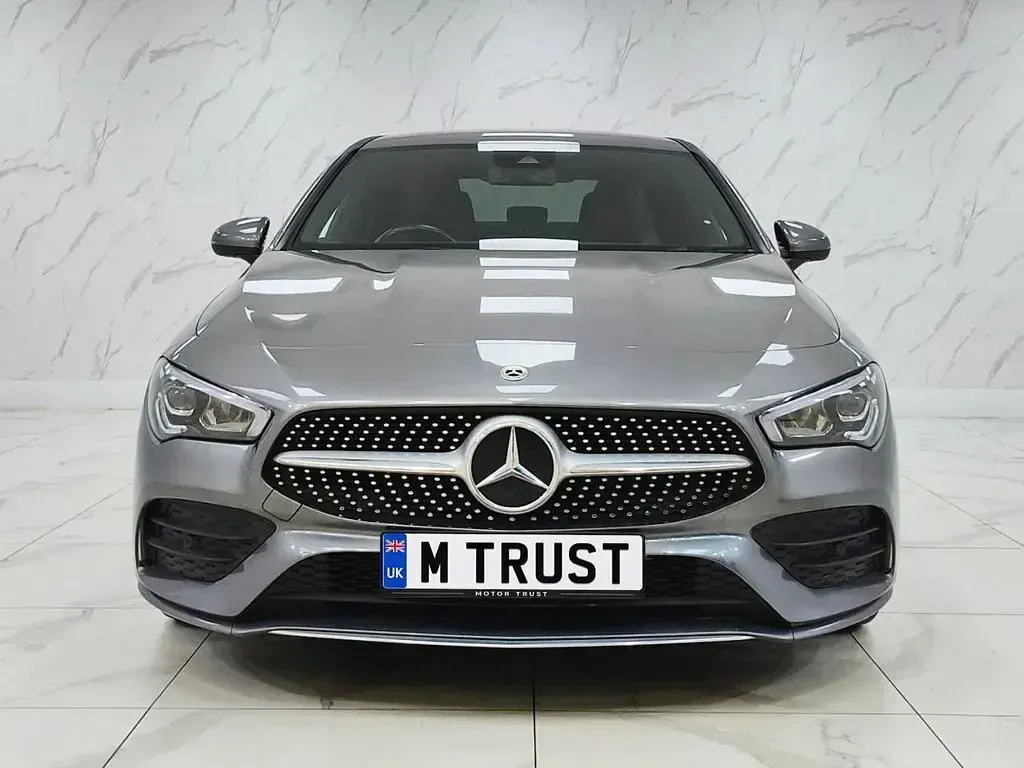 Used Mercedes CLA180 AMG line 136 HP (100 kW) 2021 Grey Sedan