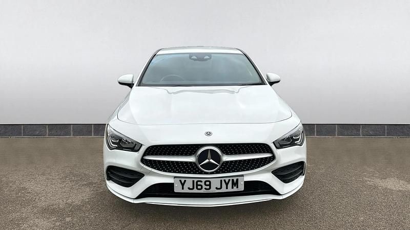 Used Mercedes CLA220 AMG Line Premium 190 HP (139 kW) 2020 White Sedan
