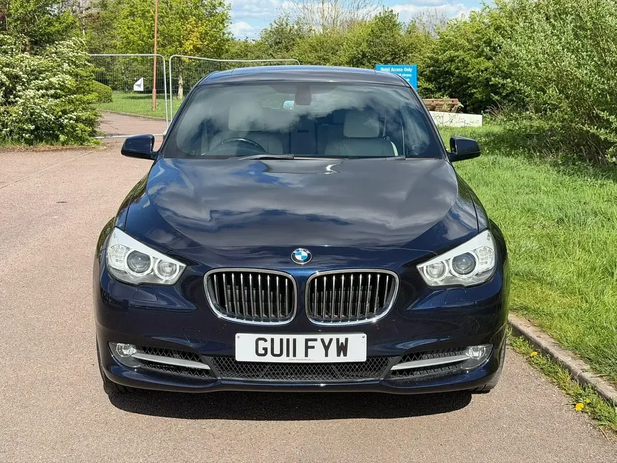 Used BMW 535 Gran Turismo 2011 Blue Hatchback