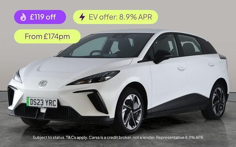 White Used 2023 MG MG4 EV SE Hatchback | £12,783 (Fair price) - Image 1/3