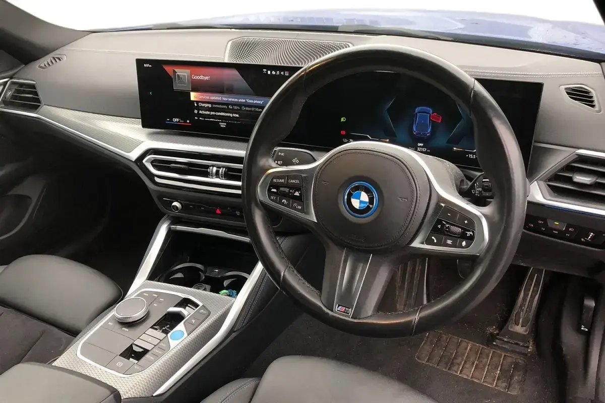 Used BMW i4 M Sport 250 kW (340 HP) 2023 Blue Sedan