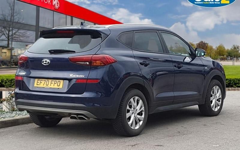 Used Hyundai Tucson SE 116 HP (85 kW) 2020 Blue SUV